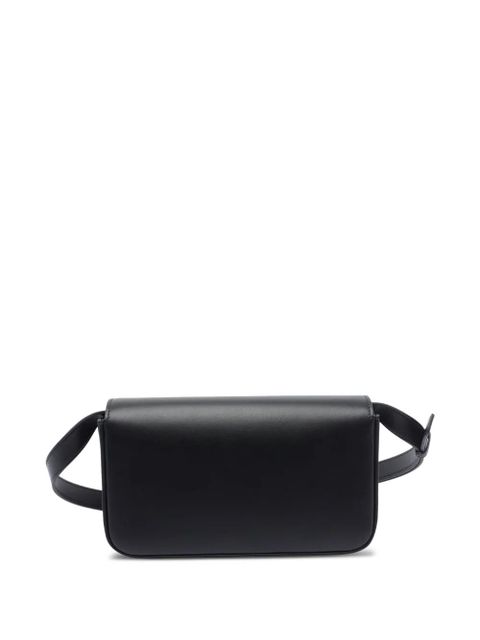 Tod's T-logo calfskin cross body bag - Black - zdjęcie produktu nr 2