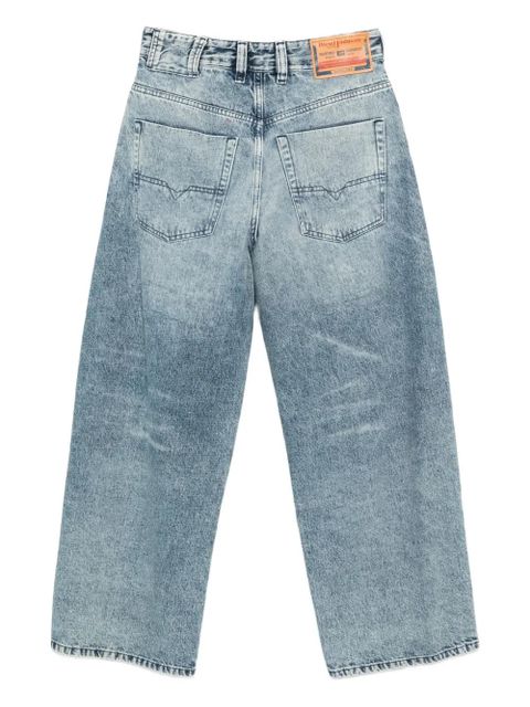 Diesel faded-effect wide-leg jeans - Blue - zdjęcie produktu nr 2