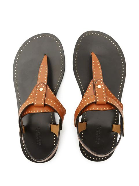 ISABEL MARANT Joony sandals - Brown