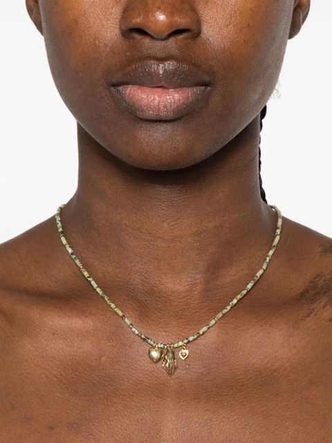 ISABEL MARANT charm necklace - Green - zdjęcie produktu nr 2