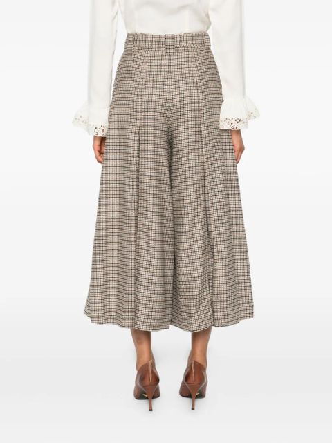 ZIMMERMANN belted pleated skirt - Neutrals