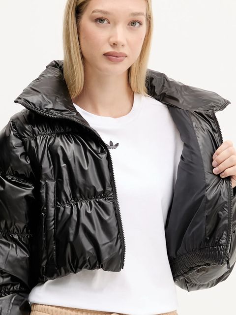 adidas Originals kurtka Essentials kolor czarny zimowa JX2988