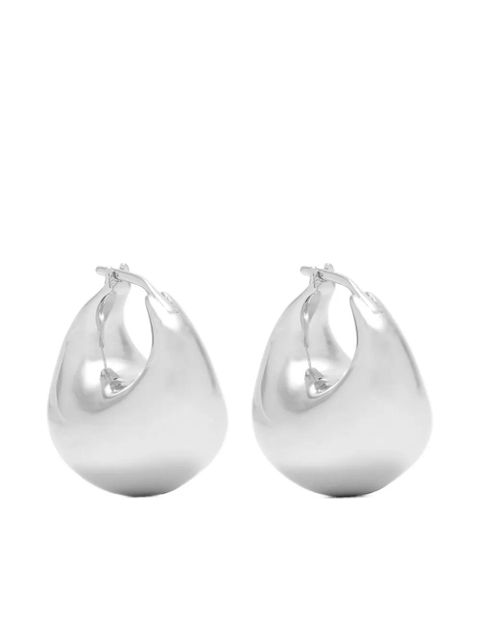 Missoma sculptural hoop earrings - Silver - zdjęcie produktu nr 1