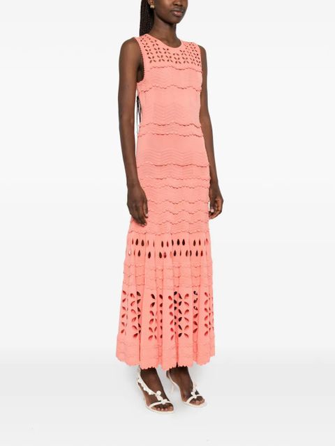 Ulla Johnson Lakshmi sleeveless midi dress - Pink