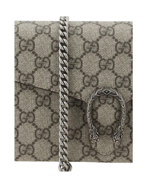 Gucci Dionysus GG Supreme wallet-on-chain - Neutrals