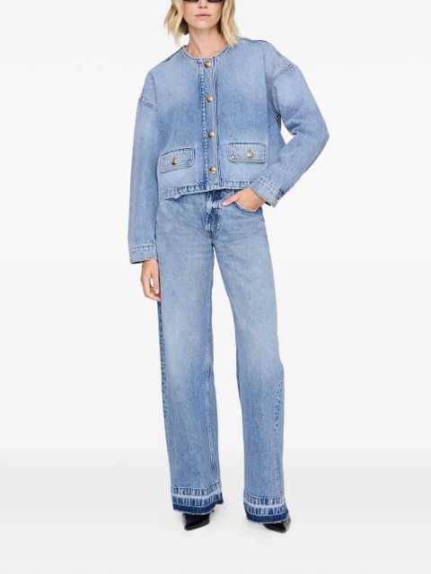 ANINE BING buttoned pocket jacket - Blue - zdjęcie produktu nr 2