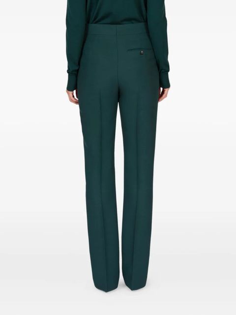 Ferragamo faille trousers - Green