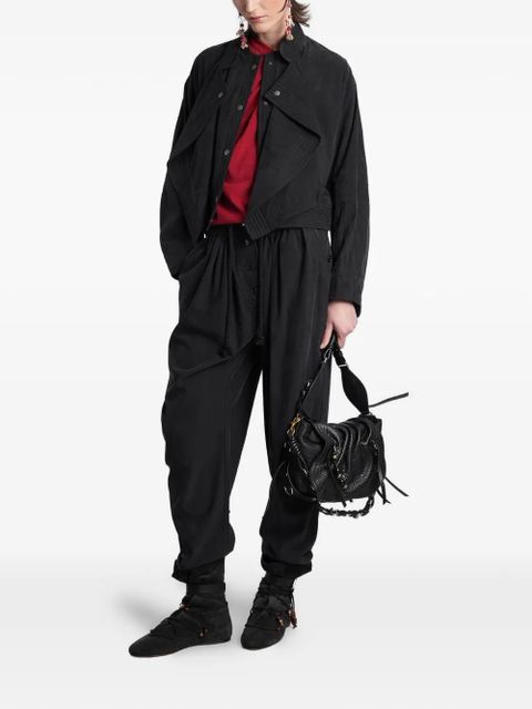 ISABEL MARANT Tricia snap-fastening jacket - Black - zdjęcie produktu nr 2