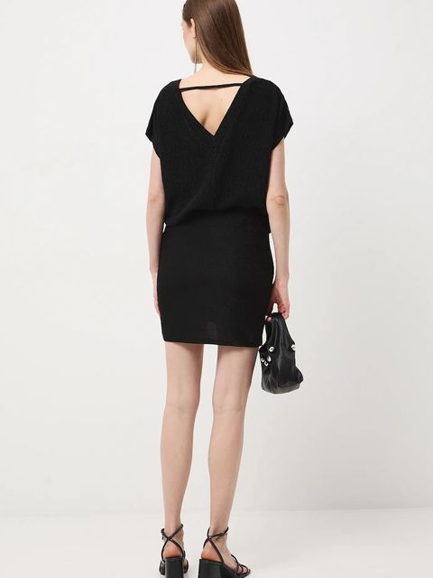 Medicine spódnica kolor czarny mini ołówkowa