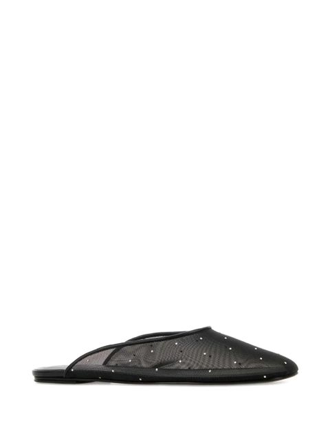 Magda Butrym mesh mules - Black