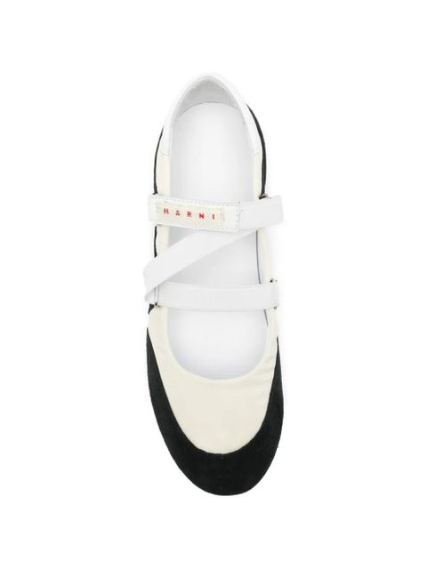Marni round-toe ballet flats - Black
