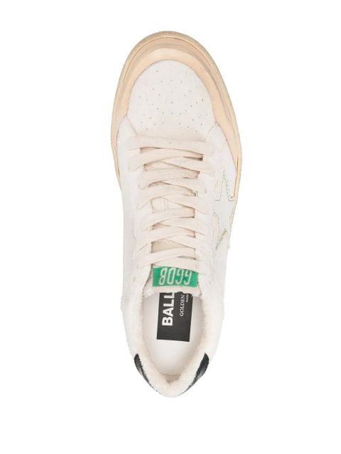 Golden Goose Ball Star low-top canvas sneakers - Neutrals