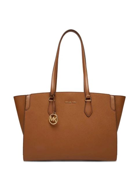 Michael Kors Becca logo-charm tote - Brown - zdjęcie produktu nr 1