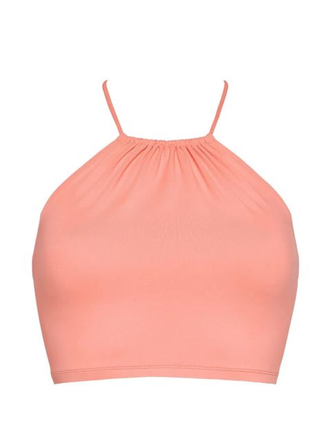 ERES Apollonia halterneck beaded-detail bikini top - Orange - zdjęcie produktu nr 1