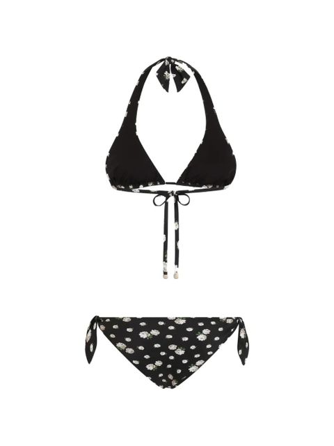 Dolce & Gabbana small rose-print bikini - Black - zdjęcie produktu nr 2