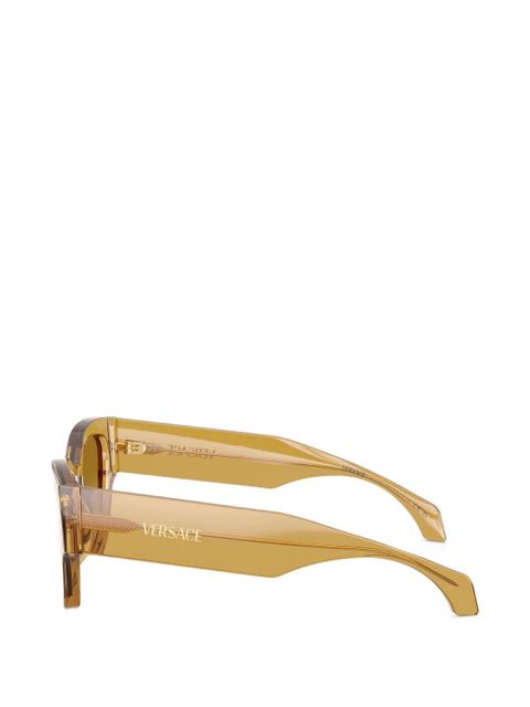 Versace Eyewear geometric-frame sunglasses - Yellow