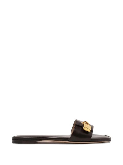 TOM FORD padlock-detail sandals - Brown - zdjęcie produktu nr 1