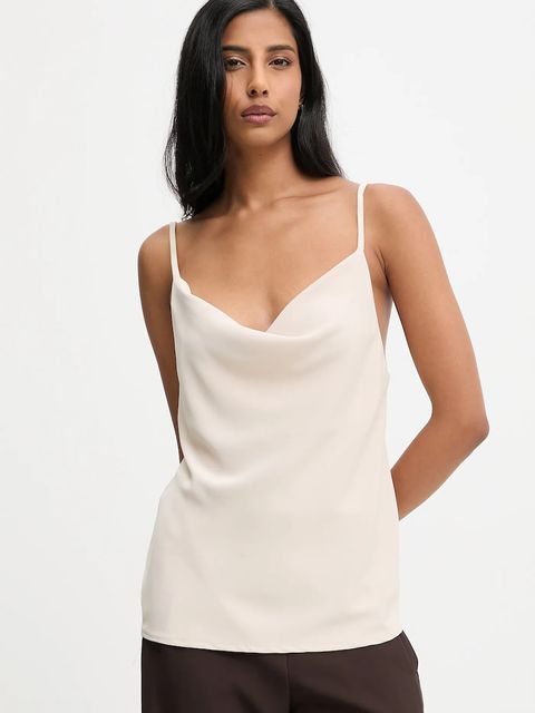 Answear.LAB bluzka damska kolor beżowy gładka - zdjęcie produktu nr 1