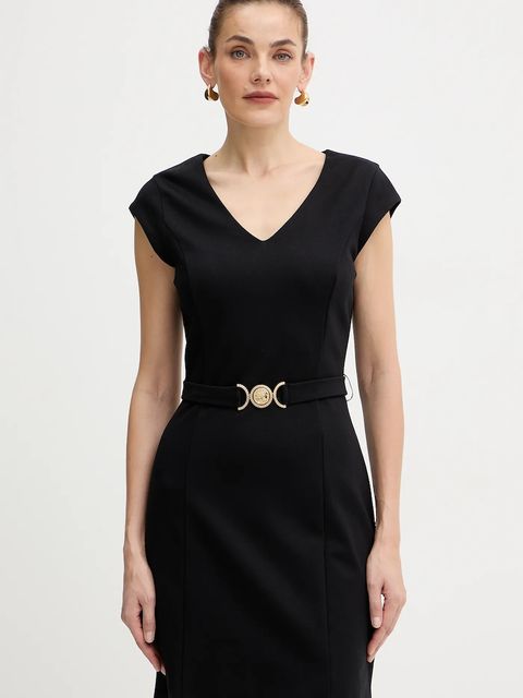 Guess sukienka CHRISSY kolor czarny mini prosta W5BK21 KCMU2 - zdjęcie produktu nr 1