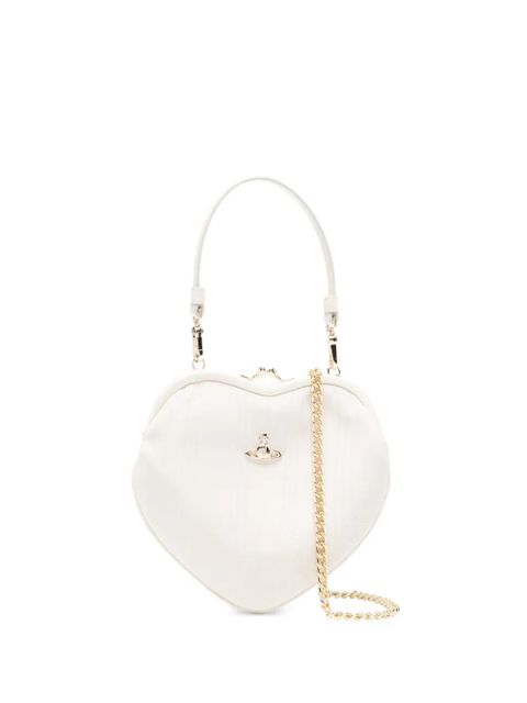 Vivienne Westwood Belle heart-frame mini bag - White - zdjęcie produktu nr 1