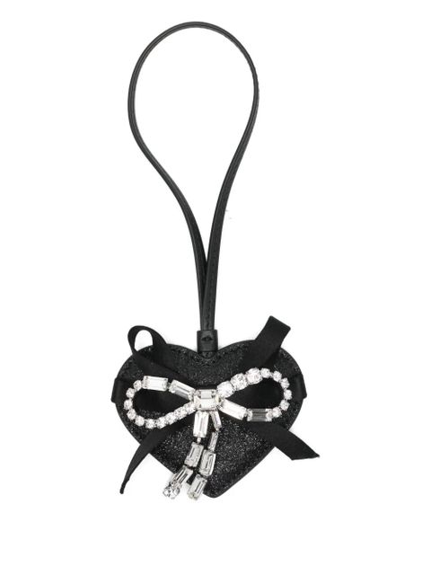 Jimmy Choo Heart charm - Black - zdjęcie produktu nr 1