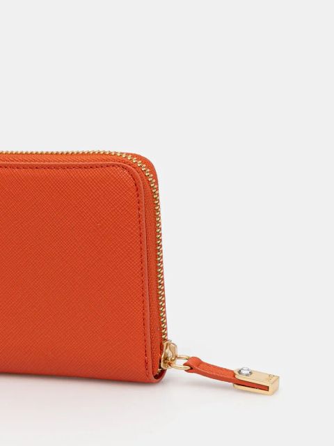 Liu Jo portfel damski kolor pomarańczowy AA5156 E0087