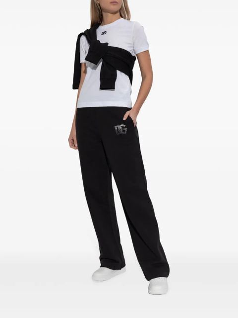 Dolce & Gabbana embroidered-logo T-shirt - White