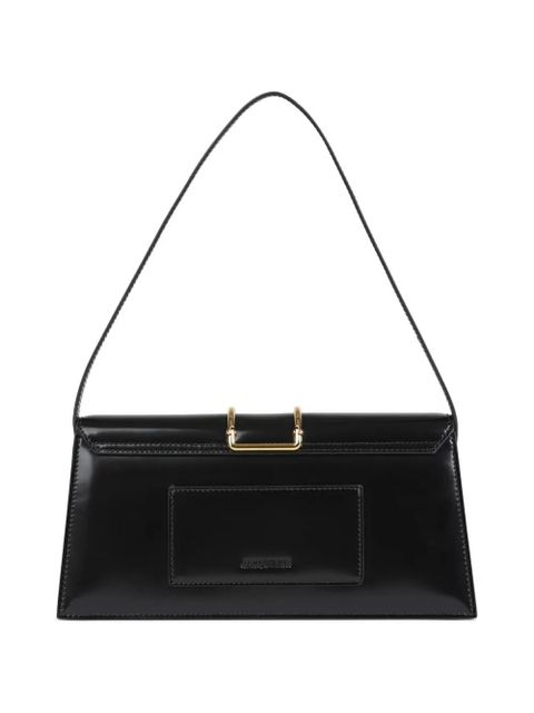 Jacquemus metal flap shoulder bag - Black - zdjęcie produktu nr 2
