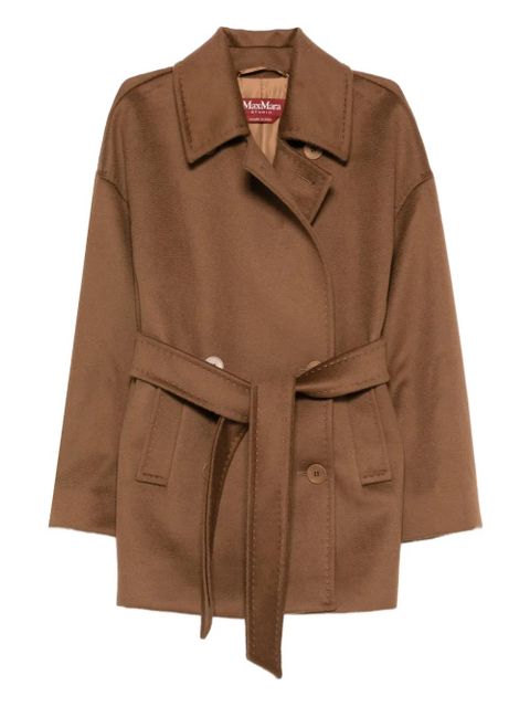 Max Mara belted double-breasted coat - Brown - zdjęcie produktu nr 1