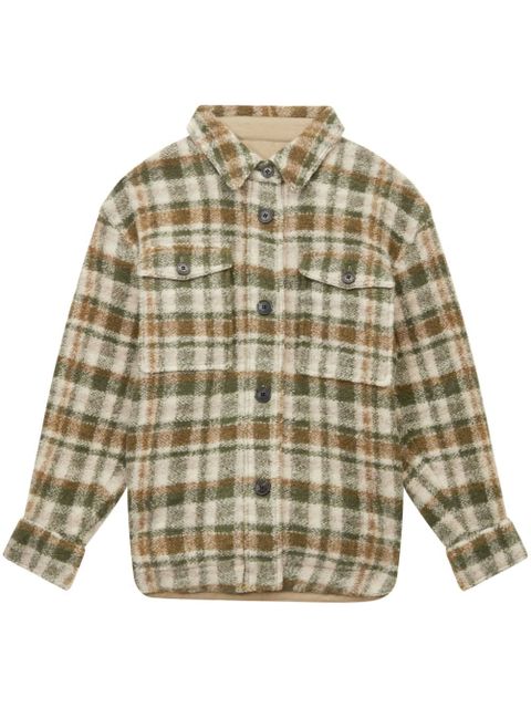 MARANT ÉTOILE Harveli coat - Green - zdjęcie produktu nr 1