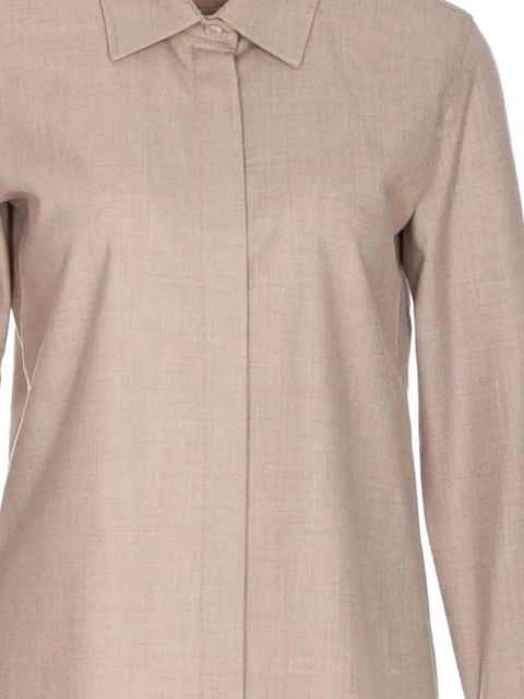 Max Mara Tebaide buttoned shirt - Neutrals - zdjęcie produktu nr 2