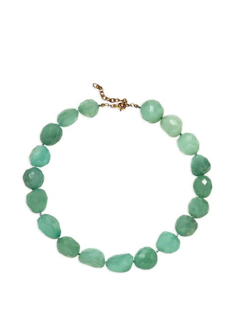 Jennifer Behr chalcedony beaded necklace - Green - zdjęcie produktu nr 1