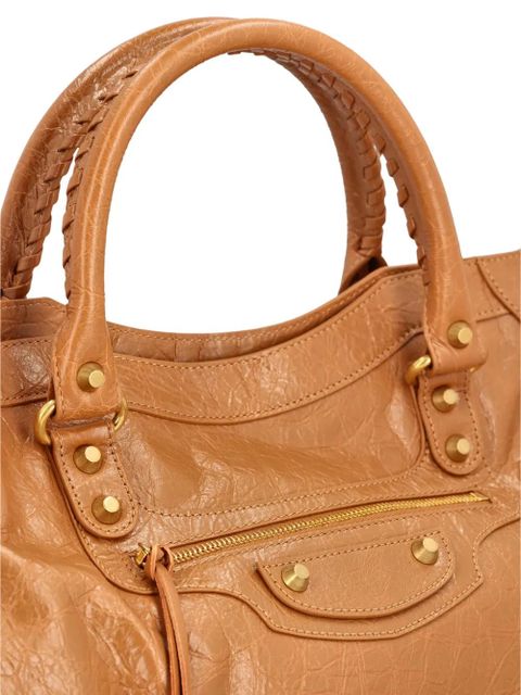 Balenciaga leather tote bag - Brown
