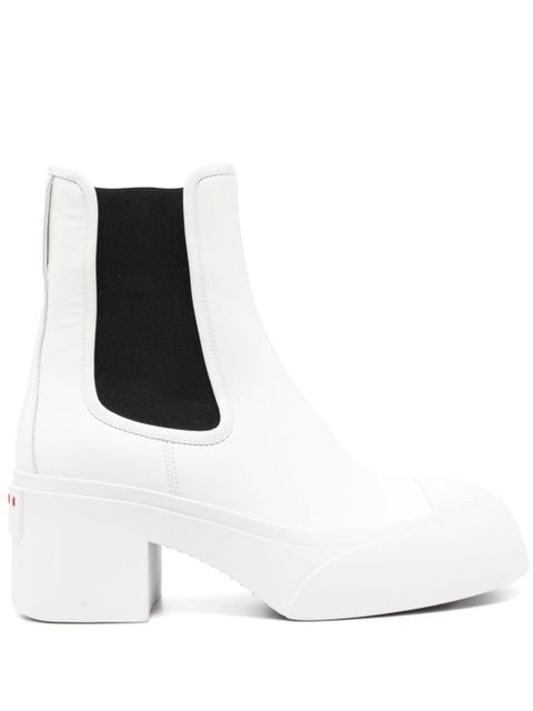 Marni 70mm leather Chelsea boots - White - zdjęcie produktu nr 1