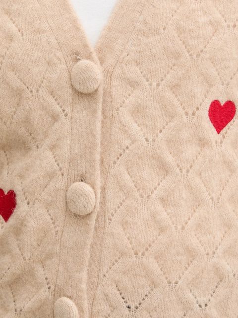 MC2 Saint Barth kardigan z dodatkiem wełny damski kolor beżowy lekki DNN0001