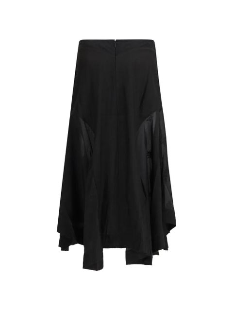 OUR LEGACY Petti panelled midi skirt - Black - zdjęcie produktu nr 2