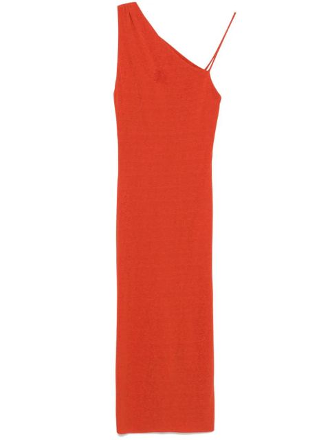 Nanushka asymmetric midi dress - Orange - zdjęcie produktu nr 1