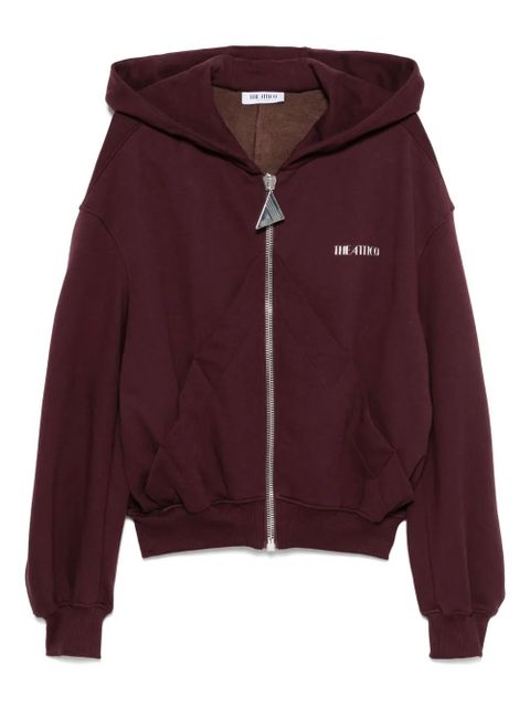 The Attico zip-up hoodie - Purple - zdjęcie produktu nr 1