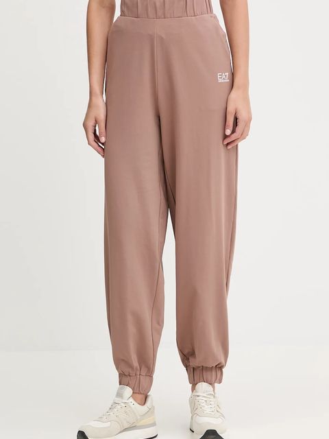 EA7 Emporio Armani dres damski kolor brązowy AF13135.7W000118