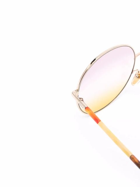 Chloé Eyewear CH0112S round-frame sunglasses - Gold