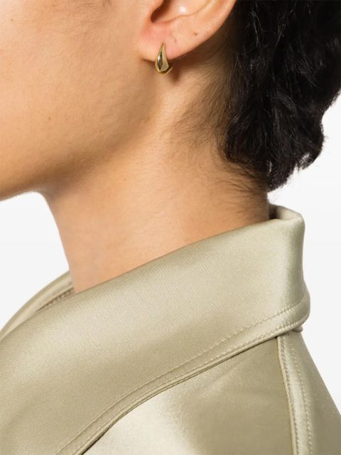LEMAIRE Curved Mini Drop earrings - Gold - zdjęcie produktu nr 2