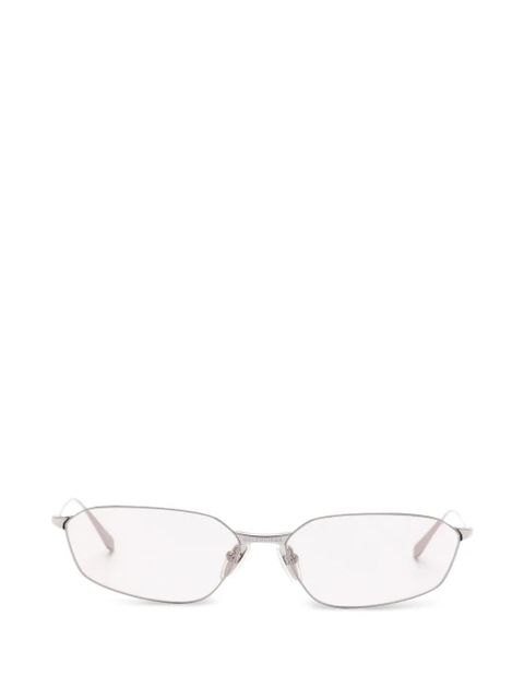 Balenciaga Eyewear Invisible 2.0 geometric-frame sunglasses - Silver - zdjęcie produktu nr 1