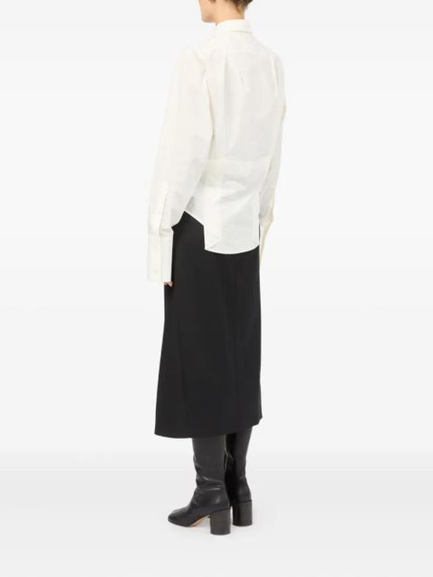 MM6 Maison Margiela layered shirt - White
