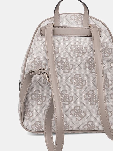 Guess plecak ERENIA damski kolor beżowy mały wzorzysty HWSO78 38330