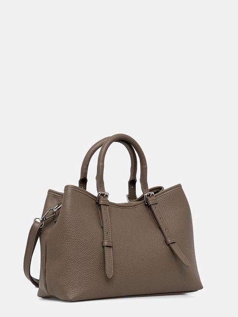 Answear.LAB torebka skórzana kolor beżowy - zdjęcie produktu nr 2