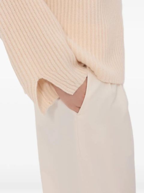 LouLou de Saison AXEL LDS ribbed flared knitwear - Pink - zdjęcie produktu nr 2