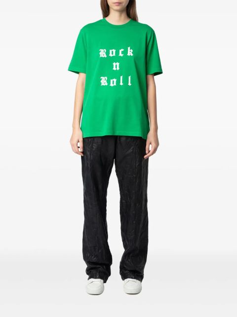 Zadig&Voltaire Edwin Rock and Roll t-shirt - Green