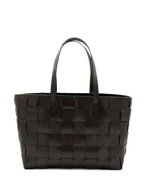 DRAGON DIFFUSION Japan woven tote bag - Brown - zdjęcie produktu nr 2