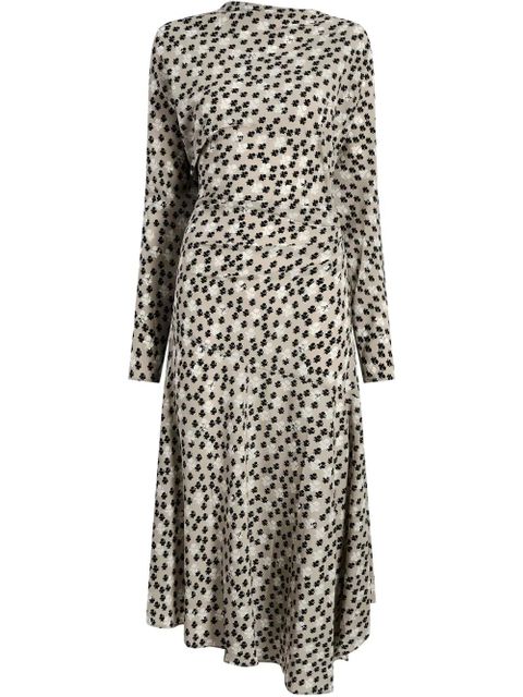 Proenza Schouler Alina midi dress - Neutrals - zdjęcie produktu nr 1