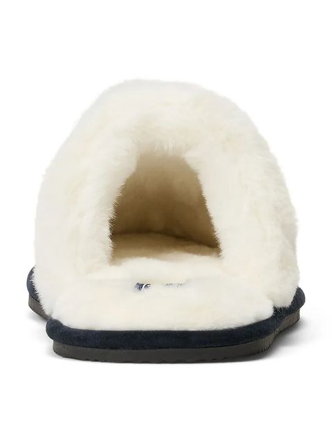 Polo Ralph Lauren kapcie zamszowe Kelcie Bear kolor granatowy 842P03596001 - zdjęcie produktu nr 2